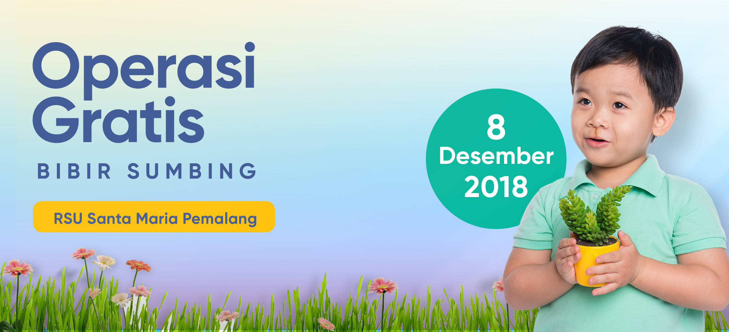 Operasi Gratis Bibir Sumbing Pemalang, 8 Desember 2018