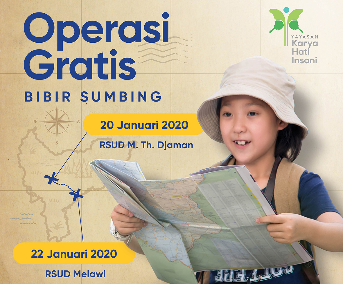 Operasi Gratis Bibir Sumbing Sanggau, 20-24 Januari 2020