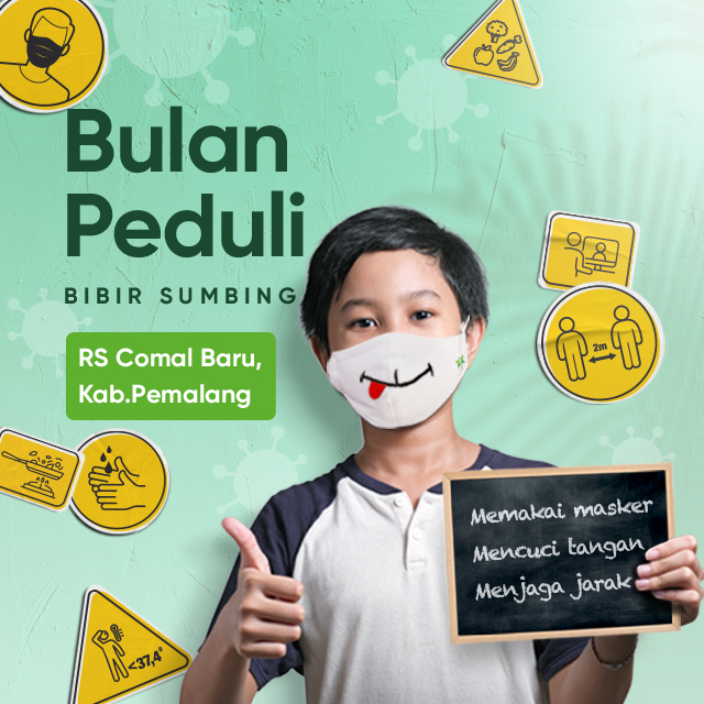 Bulan Peduli Bibir Sumbing, RS Comal Baru, Comal